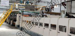 1800mm 5 Ply Automatic Corrugated Board Making Line