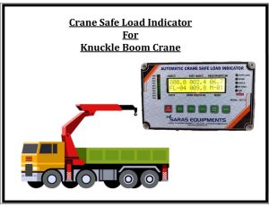Crane Safe  Load Indicator For Knuckle Boom Crane
