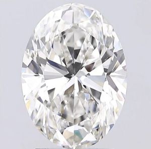 IGI Certifed 1.00 Carat Oval Shaped I VS2 Diamond For Jewellery