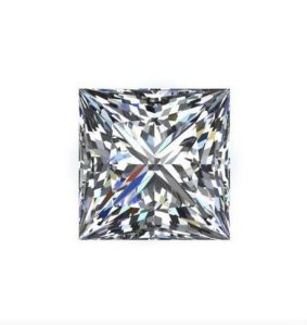 IGI Certifed 1.00 Carat Princess Shape G VS1 White Diamond