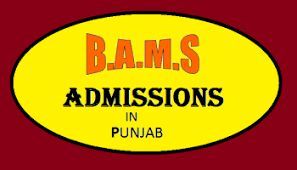 BAMS Admission in Punjab 2022-23