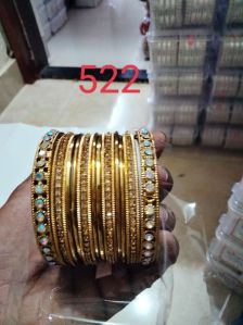 Golden Metal Bangles