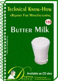 Butter Milk Manufacturing Technology (TNHR156)