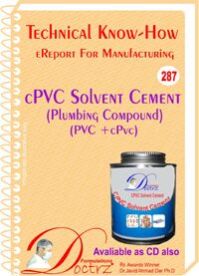 CPVC Solvent Cement  Manufacturing Technology (tnhr287)