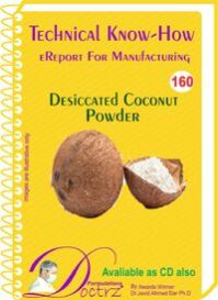 Decicated Coconut Powder  Manufacturing Technology (TNHR160)
