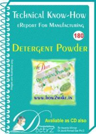 Detergent Powder Manufacturing Technology  (TNHR180)