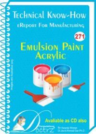 Emulsion Paint  Manufacturing Technology (tnhr271)