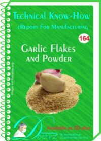 Garlic Flakes & Powder Manufacturing Technology (TNHR164)