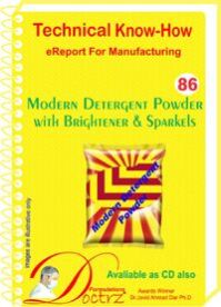 Modern Detergent Powder With Brightener & Sparkles