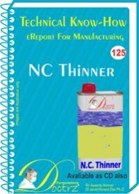 NC thinners Manufacturing Technical Knowhow