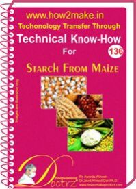 Starch From Maize manufacturing technology eBook report