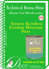 Styrene Butadiene Exterior Masonary Paint (TNHR272)