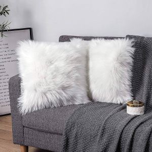 Fur Fabric Soft Pillow