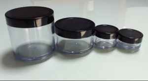 Plain Plastic Cosmetic Container, Feature : Durable