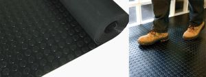 Studded Rubber Roll Flooring