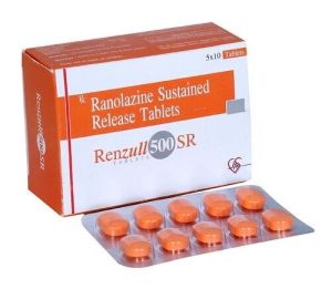Ranolazine Sustained Release Tablets