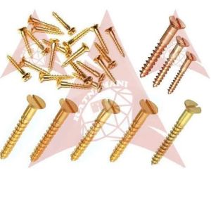 Brass Wood Screw