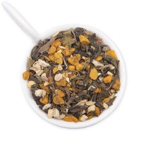 Turmeric Tulsi Ginger Green Tea, For Home, Office, Restaurant, Hotel, Selling, Certification : FSSAI Certified