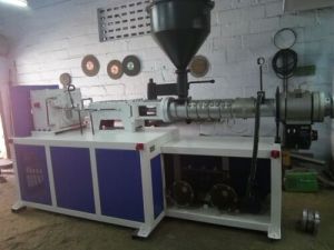 Automatic Twin Screw PVC Extruder Machine