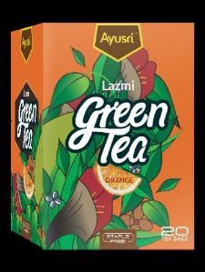 Green Tea - Pure & Orange Flavour