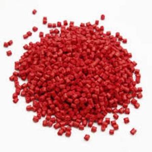 Red ABS Plastic Granules