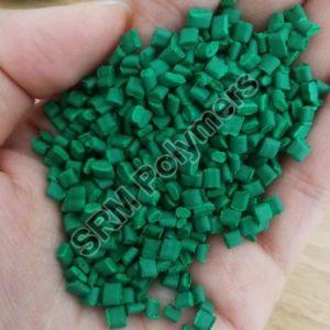 Green ABS Plastic Granules