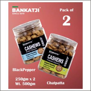 500gm Oven Roasted Butter Masala & Chatpatta Cashew Nuts