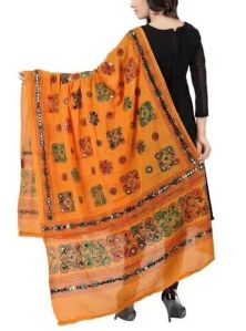 Cotton Phulkari Dupatta