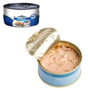 white tuna meat oil canned fish