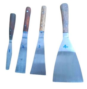 Plain Coated Ink Steel Spatula For Laboratory Use