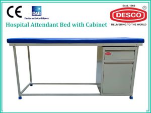 ATTENDANT BED WITH CABINET