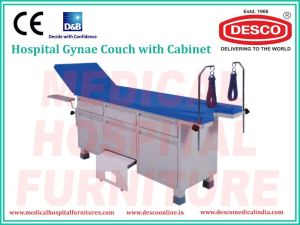 GYNAE COUCH WITH CABINET