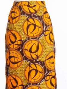 Orange Morowa Skirt