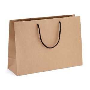 Kraft Paper Bag Multi-Sizes Available D-Cut &amp;amp; Handle