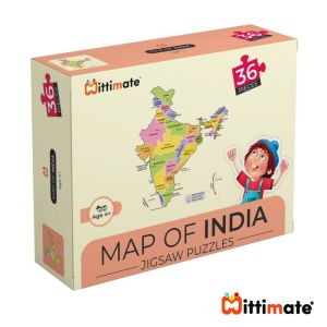 Map of India Jigsaw Puzzle | Fun & Learning Games for kids