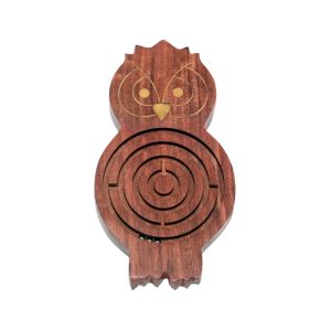Maze Puzzle Labyrinth Owl | Kids wooden Games | Fun & Learning
