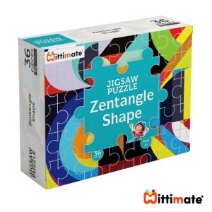 Zentangle Shape Jigsaw Puzzles | Fun & Learning Games for kids
