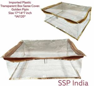 Golden box saree cover