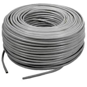 Cat-6 Pure Copper Ethernet LAN Cable, Color : Gray