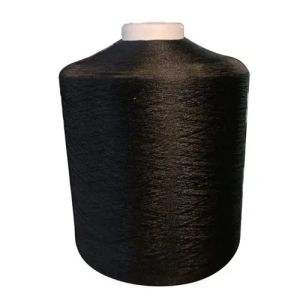 Black Dyed Polyester Yarn