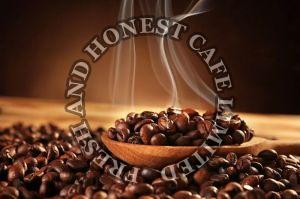 Roasted coffee beans Robusta B grade