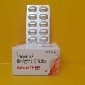 Gabapentine  300 mg Nortriptyline HCL Tablets