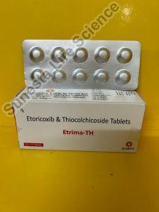 Etoricoxib 60 mg thicolchicoside 4 mg tablets ETRIMA TH