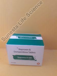 NAPROXEN 5OO MG WITH DOMEPERIDONE Naproma-D 500 Tablets
