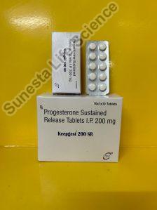 progesterone 200 mg  sustained release tablet