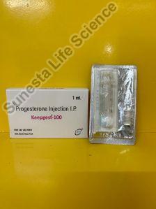 progesterone 100 mg injection
