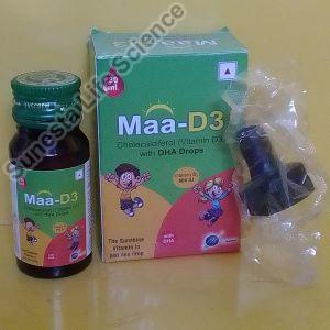 Vitamin D3 800 IU With DHA Oral drops ..MAA D3 DROPS