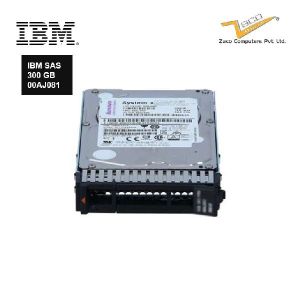 00AJ081 IBM 300GB 15K 6G 2.5 SAS Hard Drive