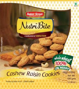 NutriBite Cashew Raisin Cookies