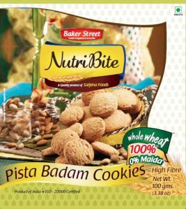 NutriBite Pista Badam Cookies